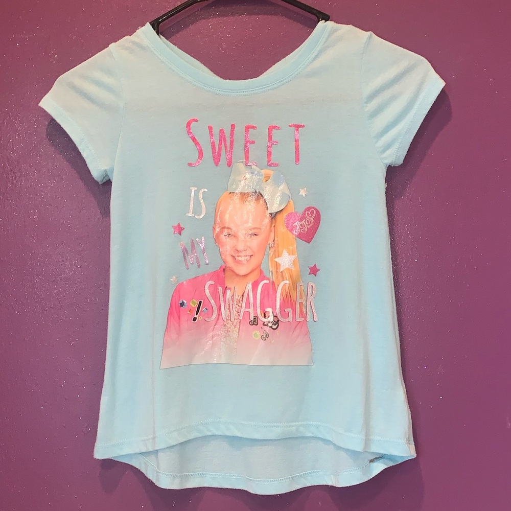 Girls JoJo Siwa shirt with cute back